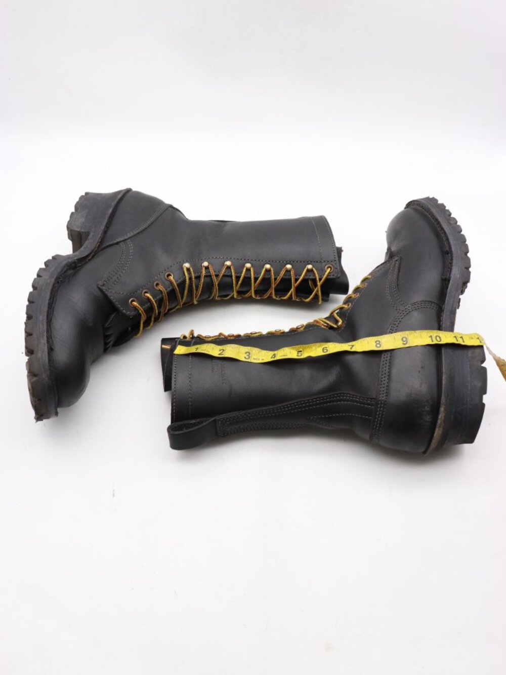 White's Smokejumper Boots Men's Size 11 EE Black Leather Ranger Made In USA - Picture 7 of 12
